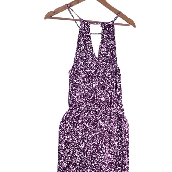 Maeve by Anthropologie Claremont Sz XS Micro Floral Jumpsuit - Picture 6 of 14